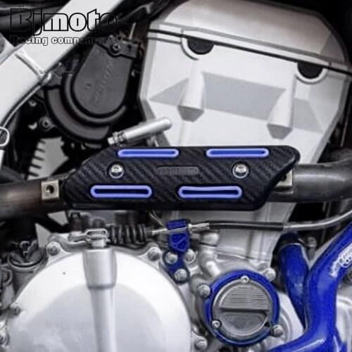 Universal Motorcycle Flame Exhaust Muffler Pipe Heat Insulation shield Muffler Cover Guard For Yamaha Honda choppers cruisers