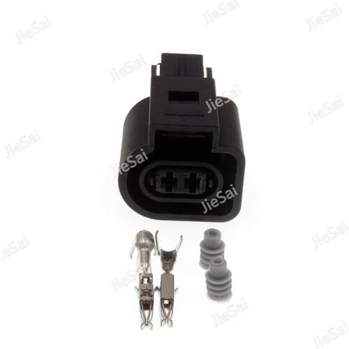 2 Pin 6N0973702 6N0 973 702 Automotive Waterproof Connector ABS Speed Sensor Plug For VW Audi