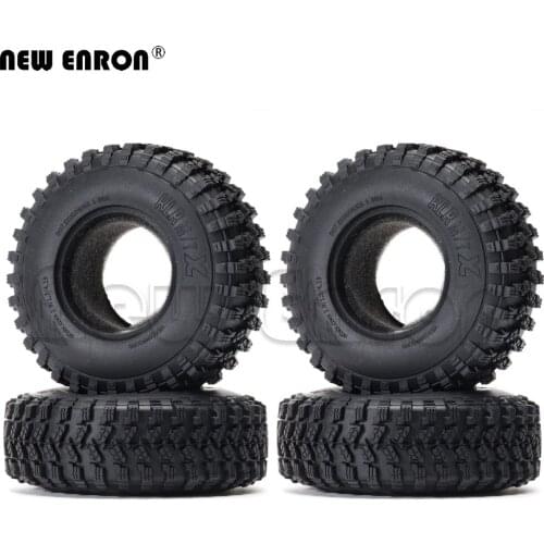 1.9" 4Pcs Soft Rubber 106mm Tyre Wheel RC Tires for 1/10 RC Crawler Car TRX4 Axial SCX10 MST jimny Tamiya CC01 D90 D110 KM2 TF2