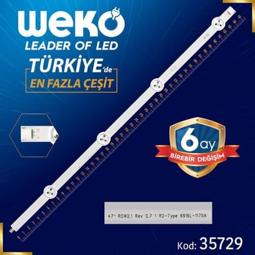 47 ROW2.1 REV0.7 1 R2-TYPE - 6916L-1175A/6916L-1360A - 45.5 CM 4 LED- (WK-1199)