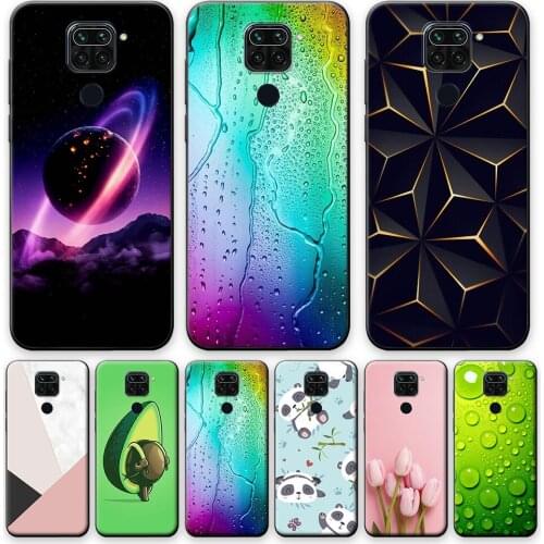 For Redmi Note 9 Case Protective Coque on Redmi Note 9 Soft Silicone Back Cover For Xiaomi Redmi Note 9 6.53" Fashion Phone Case