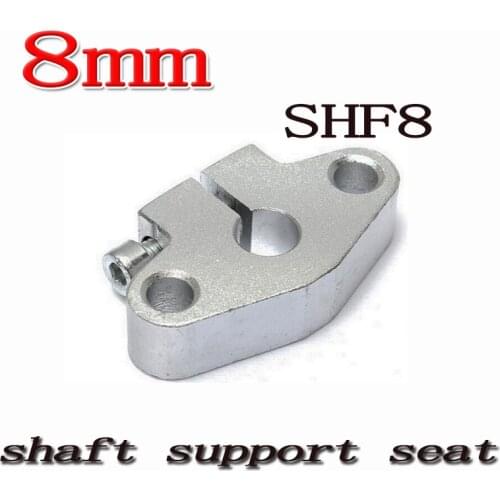 Hot Sale! 4pcs/lot SHF8 8mm horizontal linear shaft support 8mm Linear Rail Shaft Support XYZ Table CNC SHF Series Rail Shaft
