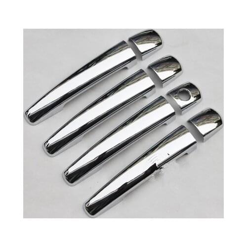 FOR CITROEN C4 C4 PICASSO C6 PEUGEOT 207 308 407 CHROME DOOR HANDLE COVER TRIM Free Shipping