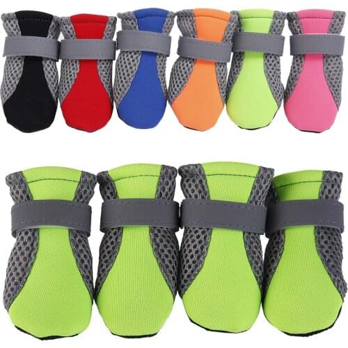 Summer Newest Pet Shoes For SmalL Teddy Puppy Dog Shoes Soft Bottom Walking Running Dog Shoes Wholesale Factory Direct Supply