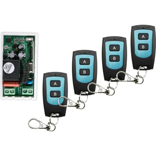 Best Price AC 220 V 1CH Wireless Remote Control Switch System Receiver Transmitter 2 Buttons Waterproof Remote 315mhz/433.92mhz