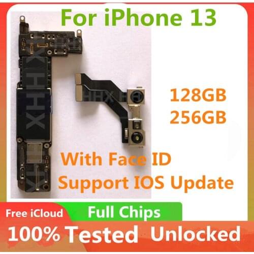 Mainboard For iphone 7 motherboard with touch id Original Unlock For iPhone 7 logic board No touch ID with IOS system full chips