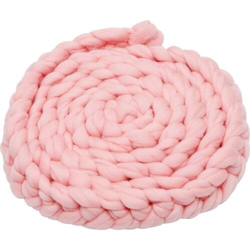 Newborn Baby Soft Photography Photo Prop Infant Backdrop Knit Throw Blanket Rug F3ME