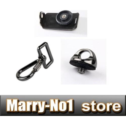 3 in1 camera neck strap accessories 1/4 screw + metal connection hook + quick release plate for DSLR 600d 650d 700d d5100 d90
