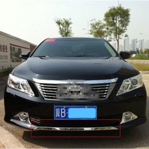 Free shipping,For 2012-2014 Toyota Camry front bumper trim seven generations after the new Camry trim, Front + rear, Car styling