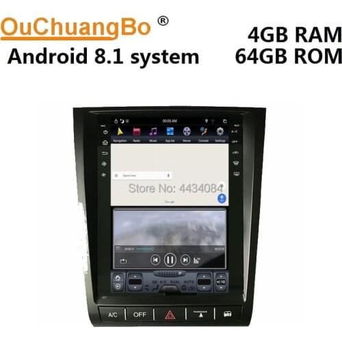 Ouchuangbo PX6 car gps IPS audio player radio for Lexus GS GS300 GS460 GS450 GS350 2004-2011 with 6 core 1920*1080 android 8.1