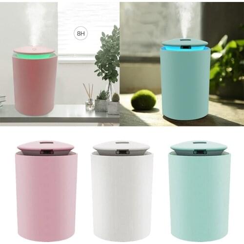 Portable Air Humidifier Sprayer Air Purifier Aroma Oil Diffuser 260ml