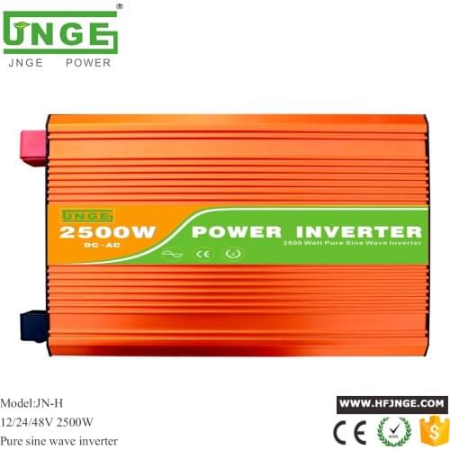 Dc 12v to ac 220v Pure Sine Wave Inverter 2500w off grid Peak Power 5000w LED display 5V USB Micro Inverter