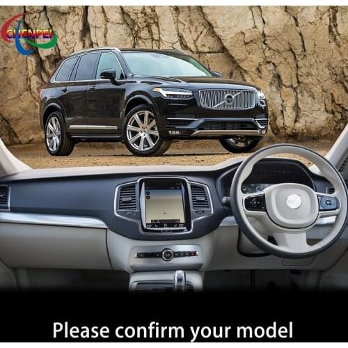 Anti-Slip Anti-UV Mat For VOLVO XC90 2015 2016 2017 2018 2019 2020 Dashboard Cover Pad Dashmat Protect Sunshield Pad Accessories
