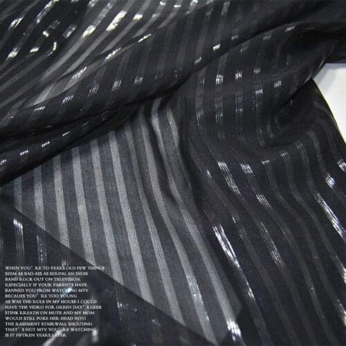 Black silver silk zhijin mulberry silk fabrics fabrics