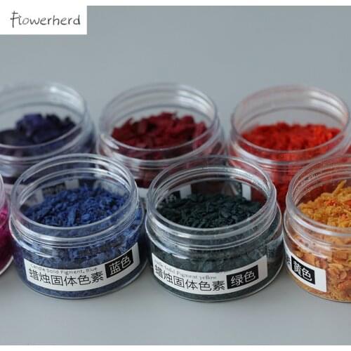 Soy Candle Making Kit Diy Supplies Candle Solid Pigment 10g Scented Candle DIY Material Candle Set Candle Dye