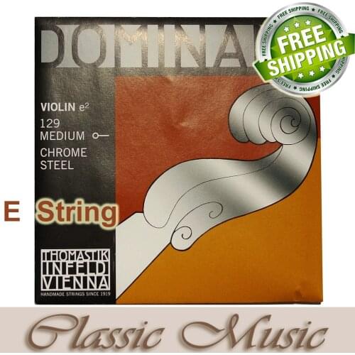 Thomastik Dominant 135B Violin String ,E Sting(129) ,Set 4/4 Medium. Made in Austria. free shipping