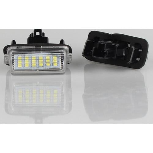 LED License Plate Light Base for Toyota CAMRY-ACV51 ASV50(Asia) 11.12~ (Gen 7th ) HYBRID 12 ~ (Gen 7th ) Car Number bulbs DC 12V