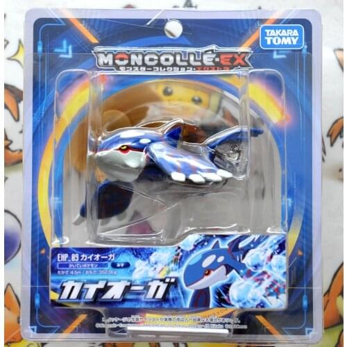 Tomy Pokemon Moncolle Pocket Monster Collection EHP-09 Kyogre #382 Sun Moon Model Anime Figures Collect Ornaments
