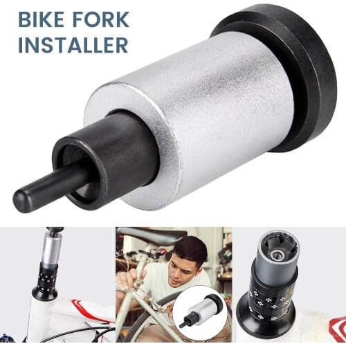 Bike Fork Installer Headset Star Nut Install Tool Driver Suns Flower Installation Tool Mountain Bicycle Accessories