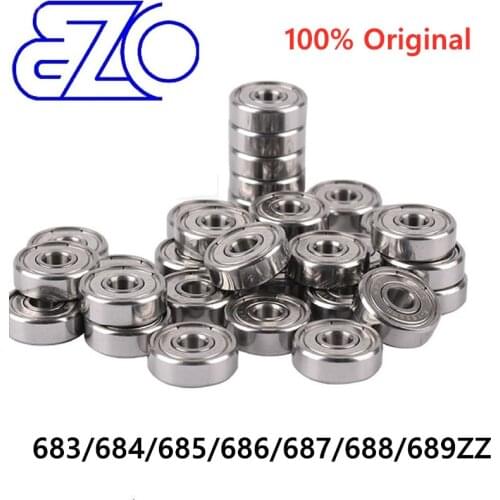 20pcs Japan EZO high speed bearing 683ZZ 684ZZ 685ZZ 686ZZ 687ZZ 688ZZ 689ZZ 3*7*3 4*9*4 5*11*5 6*13*5 7*14*5 8*16*5 9*17*5 mm