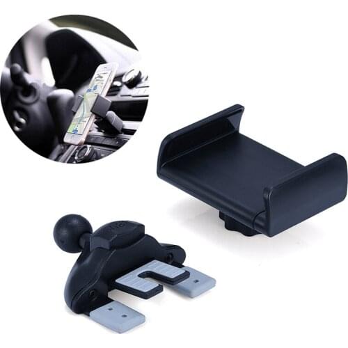 1pc Cell Phone Stand CD Slot Air Vent Car Holder Support For Width 58-90mm Smartphone Mount DIY
