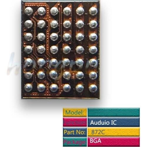 10pcs/lot IC 872C audio ic for huawei P10 plus /mate10 pro Audio chip
