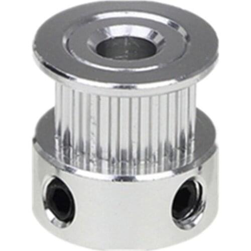 GT2 20Teeth 20 Teeth Timing Alumium Pulley, Bore 5mm/8mm, Fit for GT2-6mm Open Timing Belt, 3D Printer Parts Accessory
