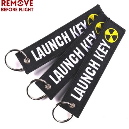 5 PCS/LOT Fashion Launch Key Chain Bijoux Keychain for Motorcycles and Cars Gifts Tag Embroidery Key Fobs OEM Keychain Jewelry