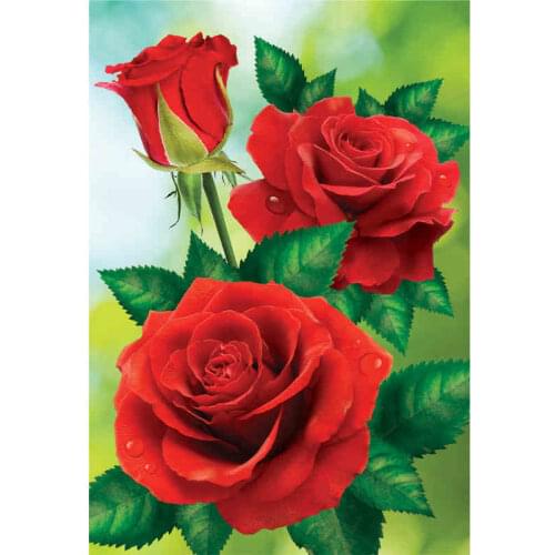 5d diy Diamond Embroidery diamond Painting round Cross Stitch kit ROSE flower picture Mosaic pattern home decor arts and crafts