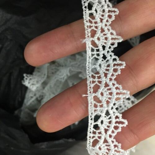 70yards white Venise/Venice Lace Victorian cheaper wavy shape polyester lace Trim,wide1.8cm diy crafted sewing wholesale