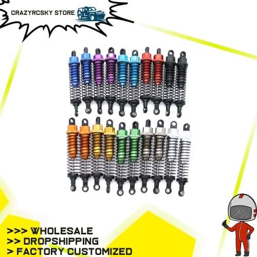 Rear Shock Adsorber Oil Filled Type Length Adjustable For Rc Hobby Model Car 1:16 HQ731 HQ732 HQ733 HQ734 Buggy Big Foot Truck