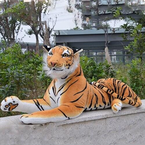 BOLAFYNIA Children Plush Stuffed Toy Baby Kids Toy for Christmas Birthday gift South China simulation tiger