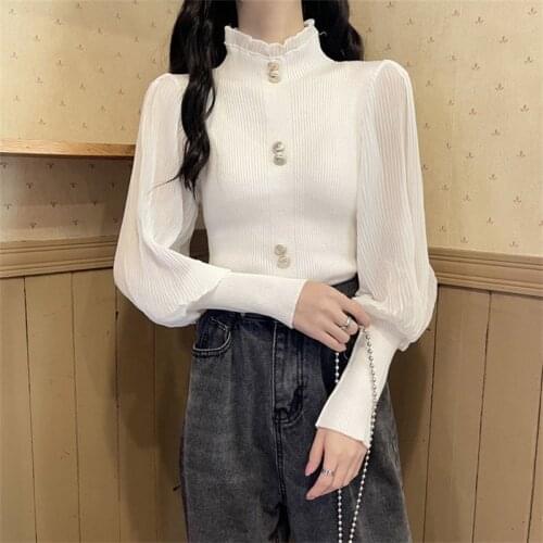 LIDOU Knitted Blouses