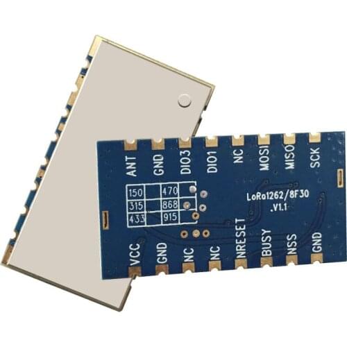 NiceRF LoRa1262F30 2W high power spread spectrum wireless transceiver module sx1262 LORA Module 868mhz RF transceiver TCXO
