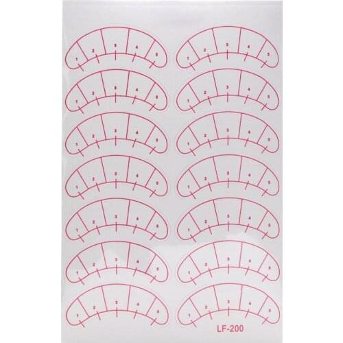 70pairs Lint Free Eyepads Eyelash Extension Patch Under Eye Pad Paper Training Patch School Salon Use