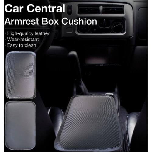 Car Armrest Pad Universal Waterproof Comfortable Pad Car Console Center Arm Res Non Slip Arm Rest Car Accessories