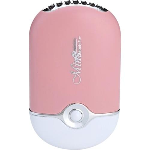 Portable Handheld Mini Pocket USB Fan Air Conditioning Rechargeable Humidification Cooling Fan Grafted Eyelashes Dryer Dedicated