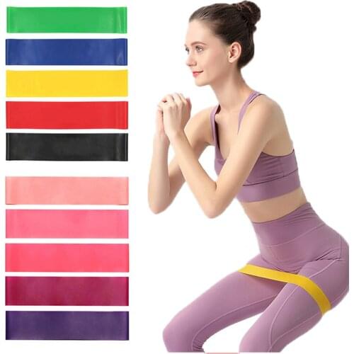 Fitness Rubber Resistance Bands For Yoga Sport Assist Stretch Pull Up Elastic Band Gym Home Training Exercise Workout Equipment