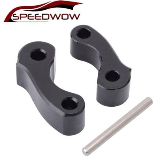 SPEEDWOW 2pcs/set Car Accessories Black Aluminum Rear Quarter Window Pivot Latch Hinge For Toyota 95-04 Tacoma 00-06