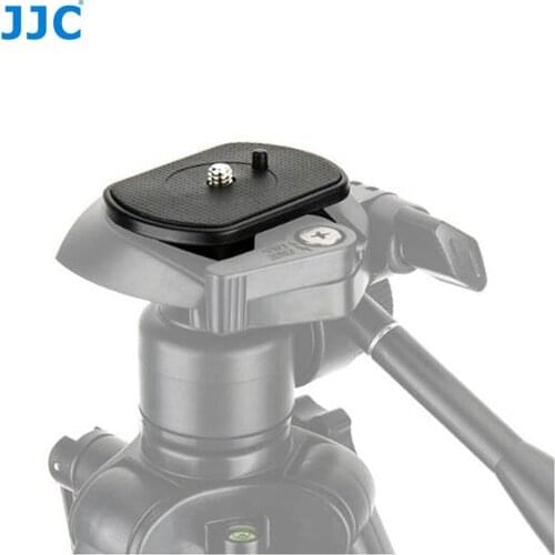 JJC CP-7 1/4"-20 Standard Screw Quick Release Plate for JJC TP-P2 BLACK and JJC TP-JD3 BLACK tripod
