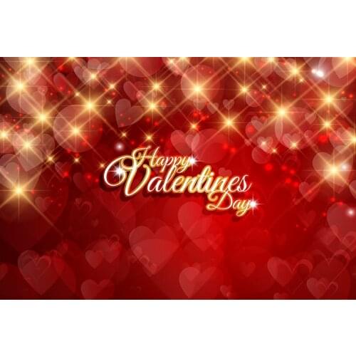 Happy valentines backgrounds photography vinyl vlog sparkling hears photo backdrops for photo Studio kits photophone lv-1338
