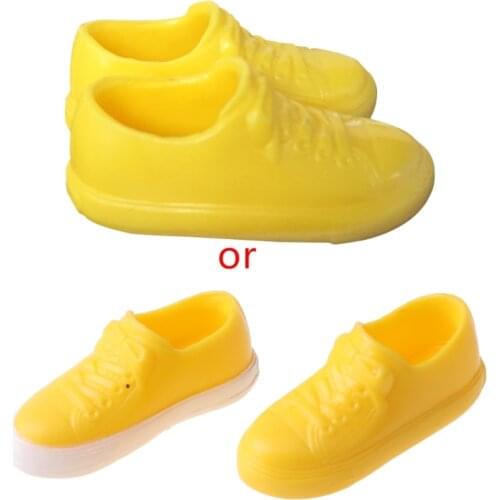 1/6 Fashion 1:6 Sneakers For Blyth Doll Curvy Colorful Doll Shoes For Lica Doll