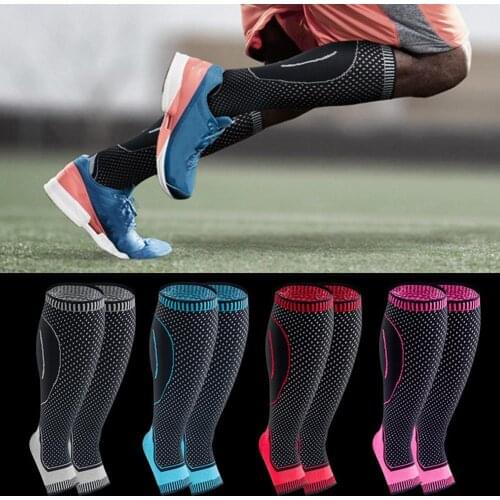 1Pc Breathable Outdoor Sport Cycling Calf Leg Protection Compression Sleeve Sock Support Cycling Training caneleira Leg Protect