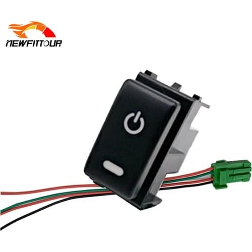 1pcs Car Power On Off Switch Push Button with Wire For Nissan Patrol Y62