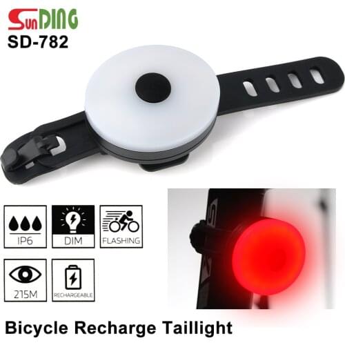 5 Modes Bicycle Light USB Charge Led Bike Light Flash Tail Rear Bicycle Lights case for Mountain Bike Seatpost backpack helmet