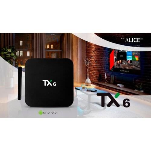 5pcs/lot dhl express free TX6 Android 9.0 TV BOX 2G/16G 4G 32G 64G Allwinner H6 Quad core Set Top Box 4K HD