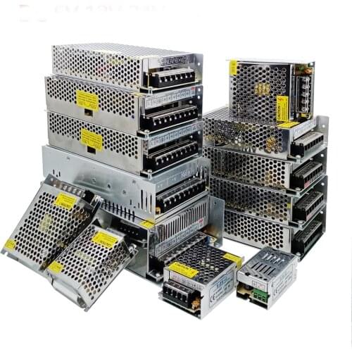 AC 110V-240V TO DC24V 1A 2A 3A 5A 6.5A 10A 15A 20A 25A 30A 40A Switch Adapter Driver Power Supply LED Strip Light transformer