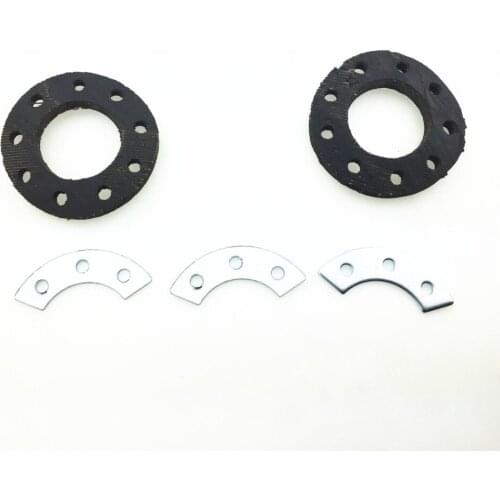 Moped accessories Bicycle modified rear wheel chain pad set Rubber pad