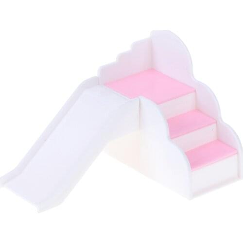 Slide Amusement Park for Doll Furniture Kindergarten Slide Swing Play House DIY Toy Doll Accessories