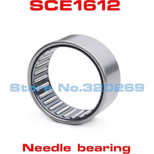 2pcs SCE1612 25.4*31.75*19.05 Mm Shaft Needle Bearing